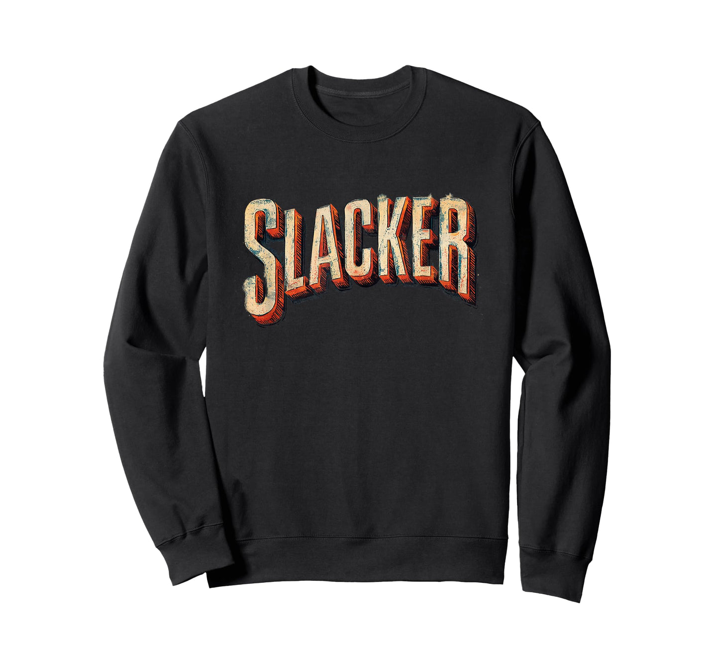 Funny Slacker Speech Emblem for Boys and Girls T-Shirt