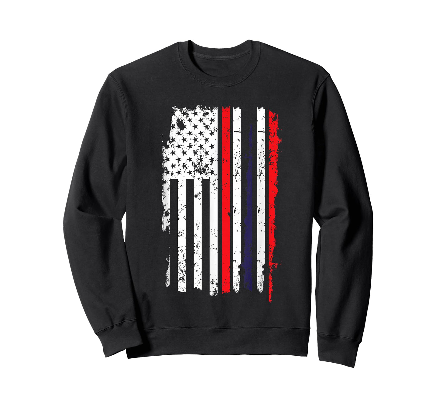 USA US Flag 4th Of July Thin Red Line Thai Flag Thailand T-Shirt