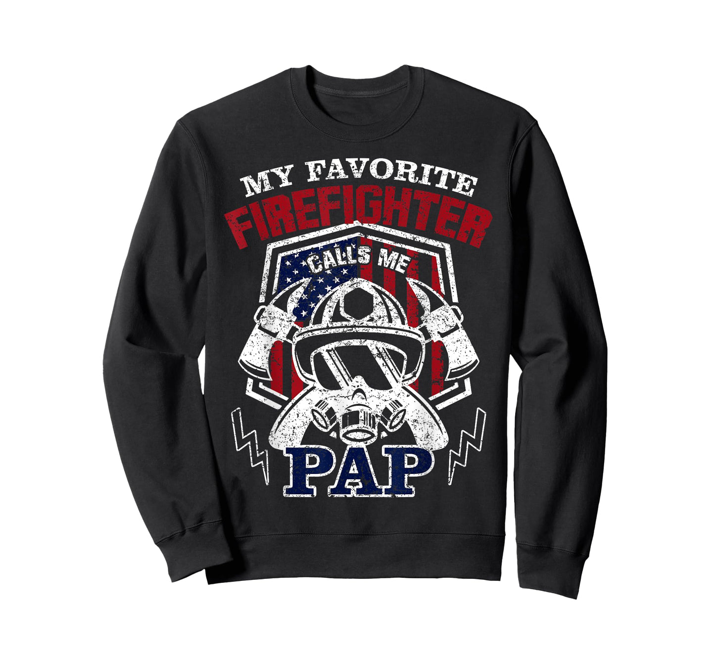 My Favorite Firefighter Calls Me Pap Fathers Day T-Shirt