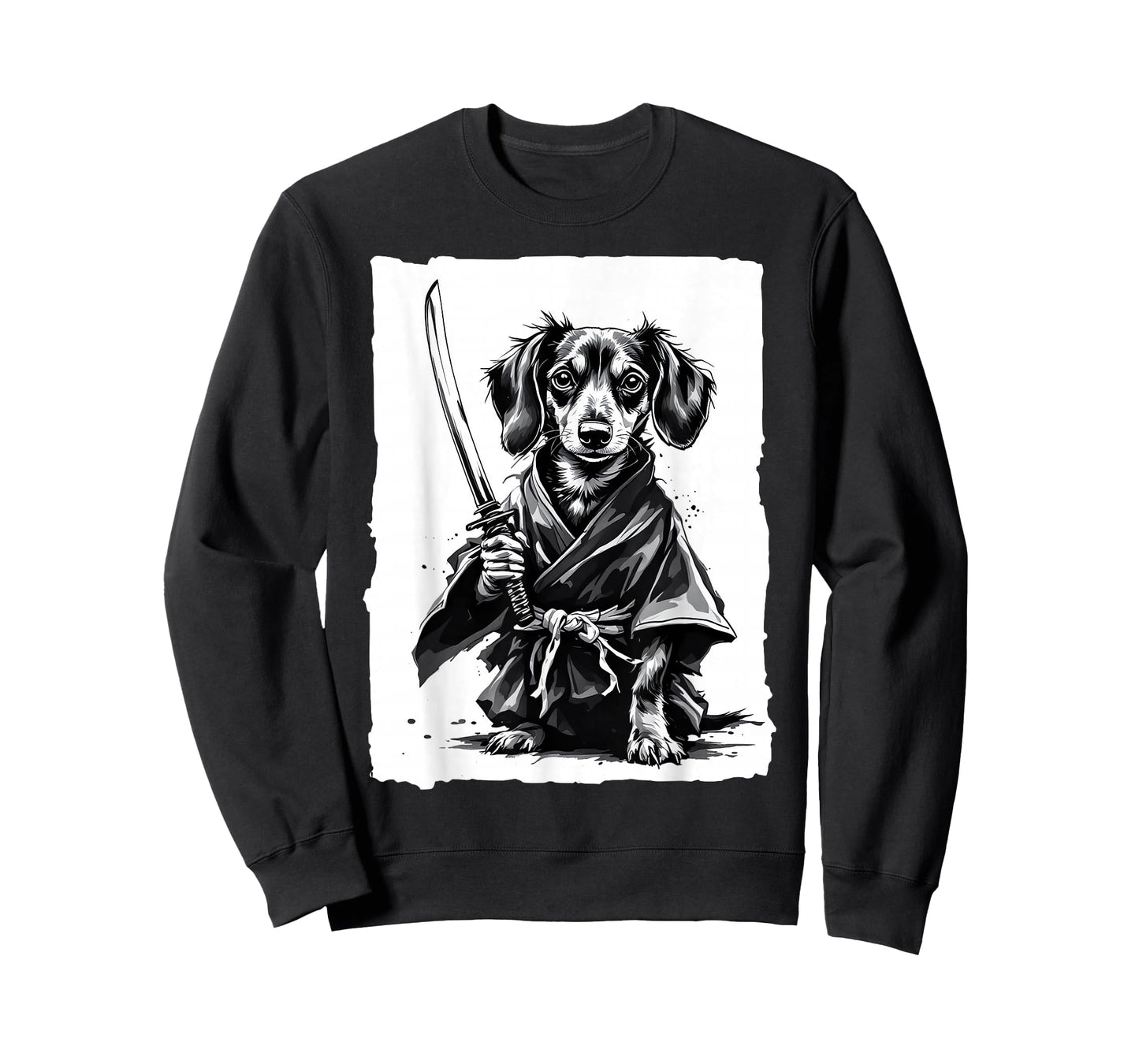 Samurai Dachshund Japanese Wiener Dog T-Shirt