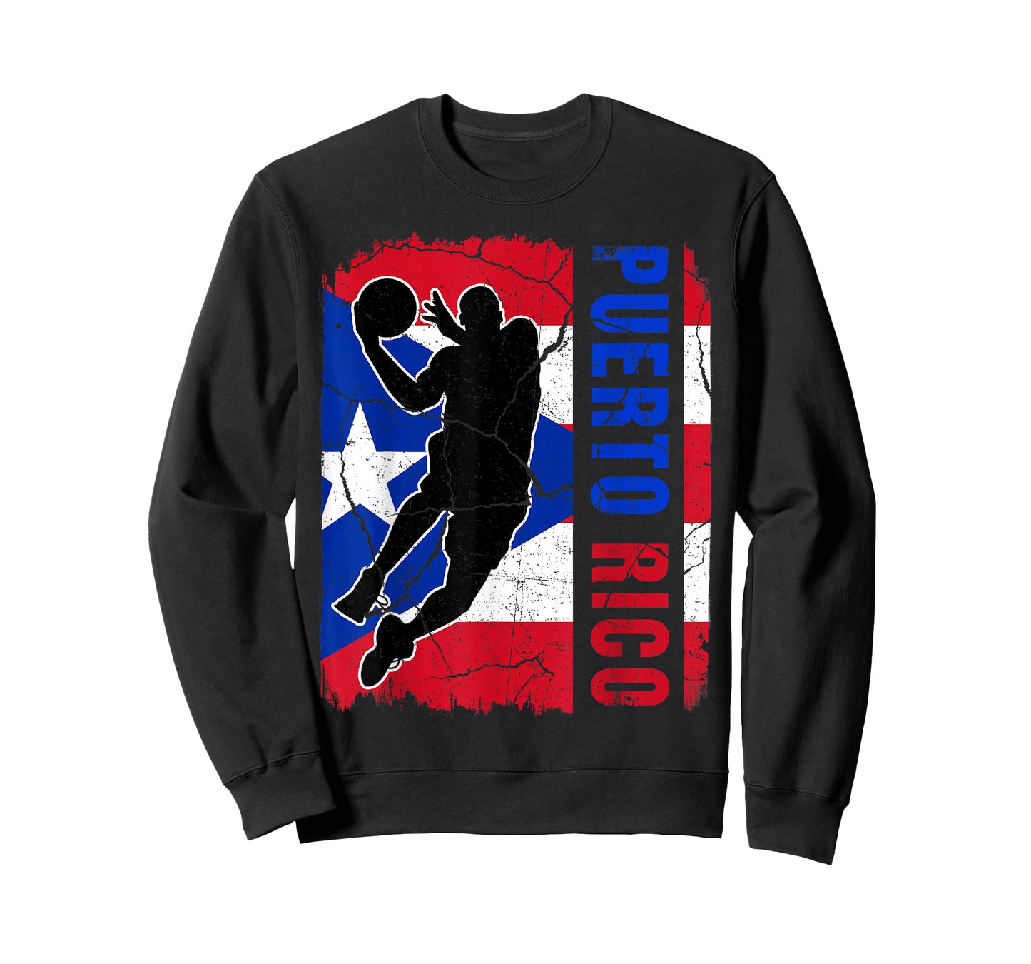Puerto Rican Basketball Player Puerto Rico Flag Basketball T-Shirt