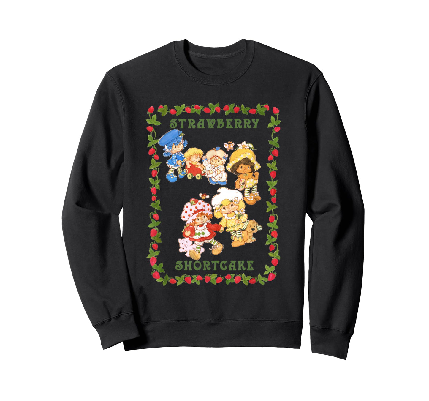 Strawberry Shortcake Vintage Berry Garden Poster T-Shirt