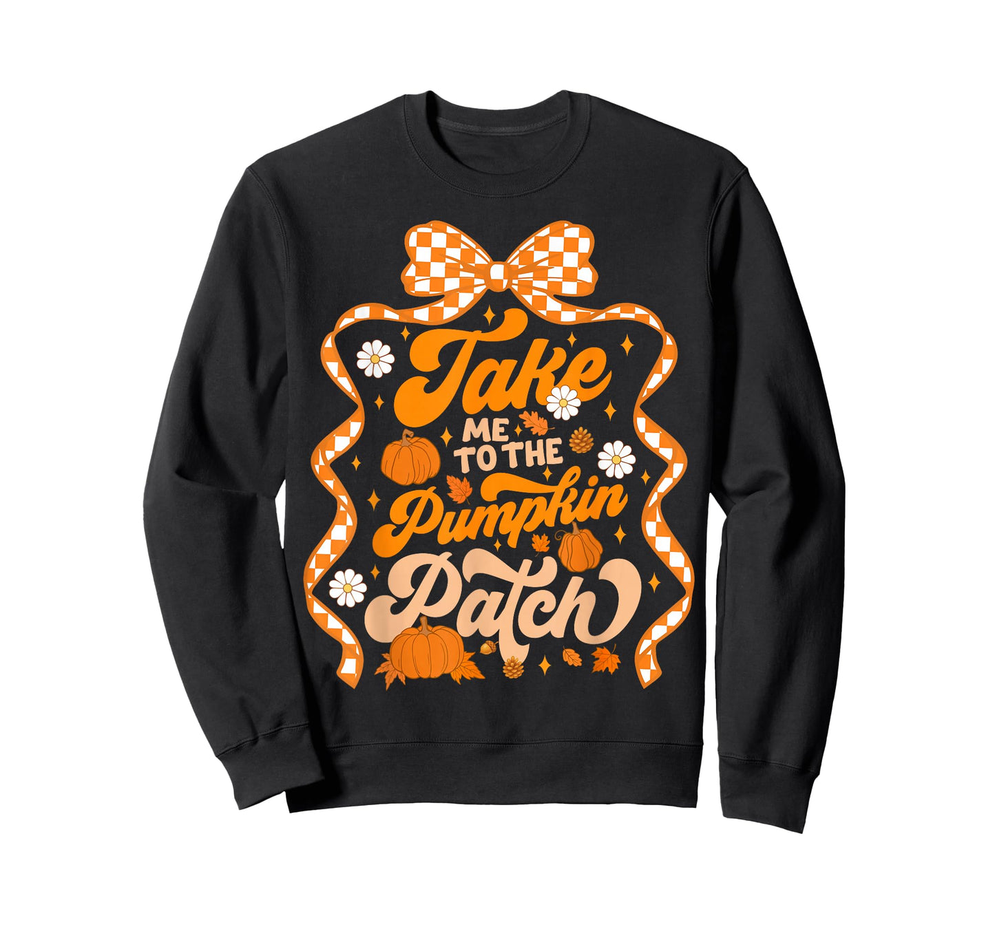 Take Me To The Pumpkin Patch Thanksgiving Autumn Fall Y'all T-Shirt