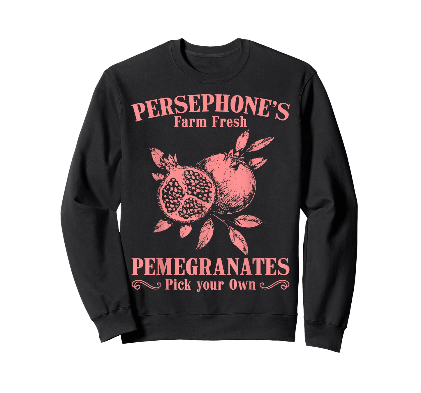 Persephone's Farm Fresh Pomegranates Market Vibe Autumn T-Shirt