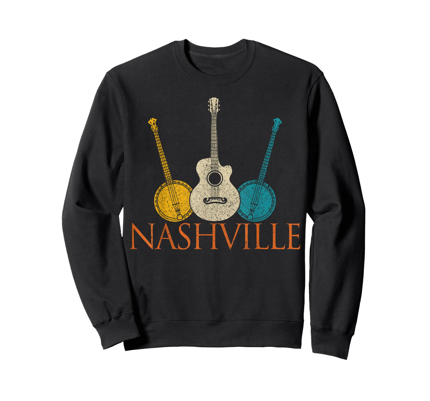 Nashville Tennessee Vintage Country Music City Souvenir T-Shirt
