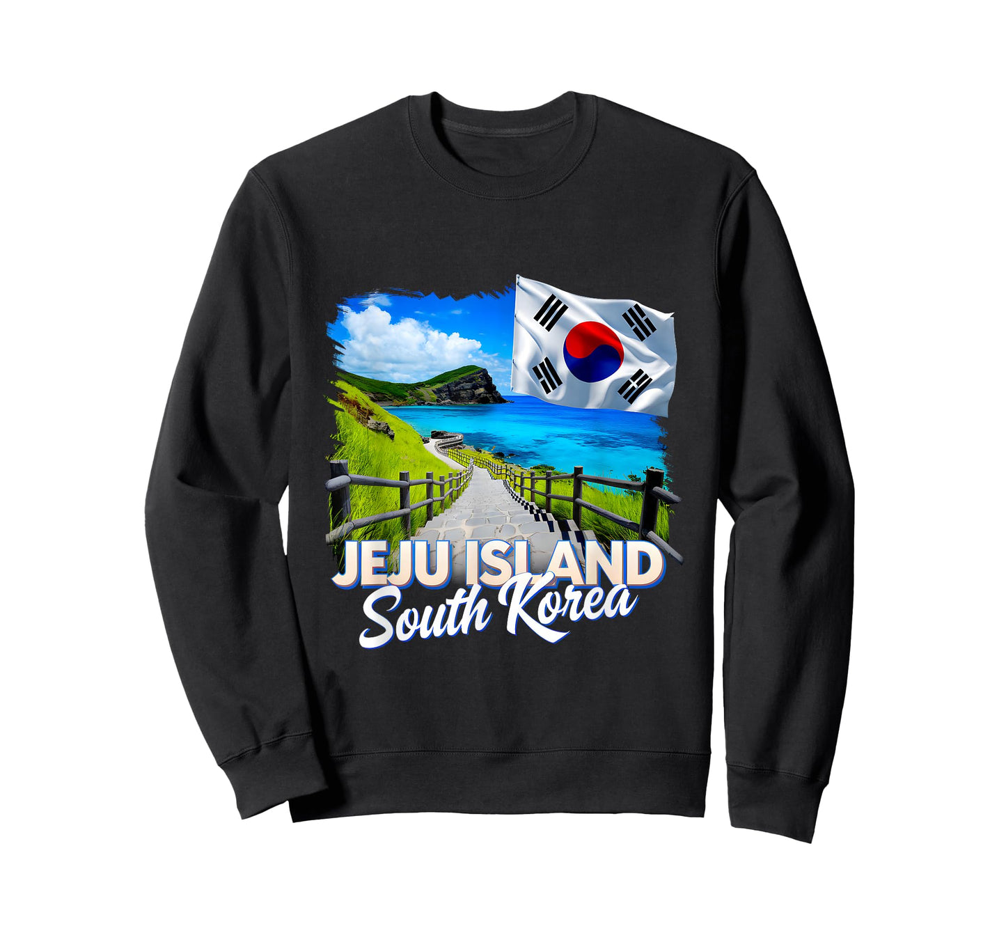 Jeju Island South Korea Country Travel Vacation Korean Trip T-Shirt