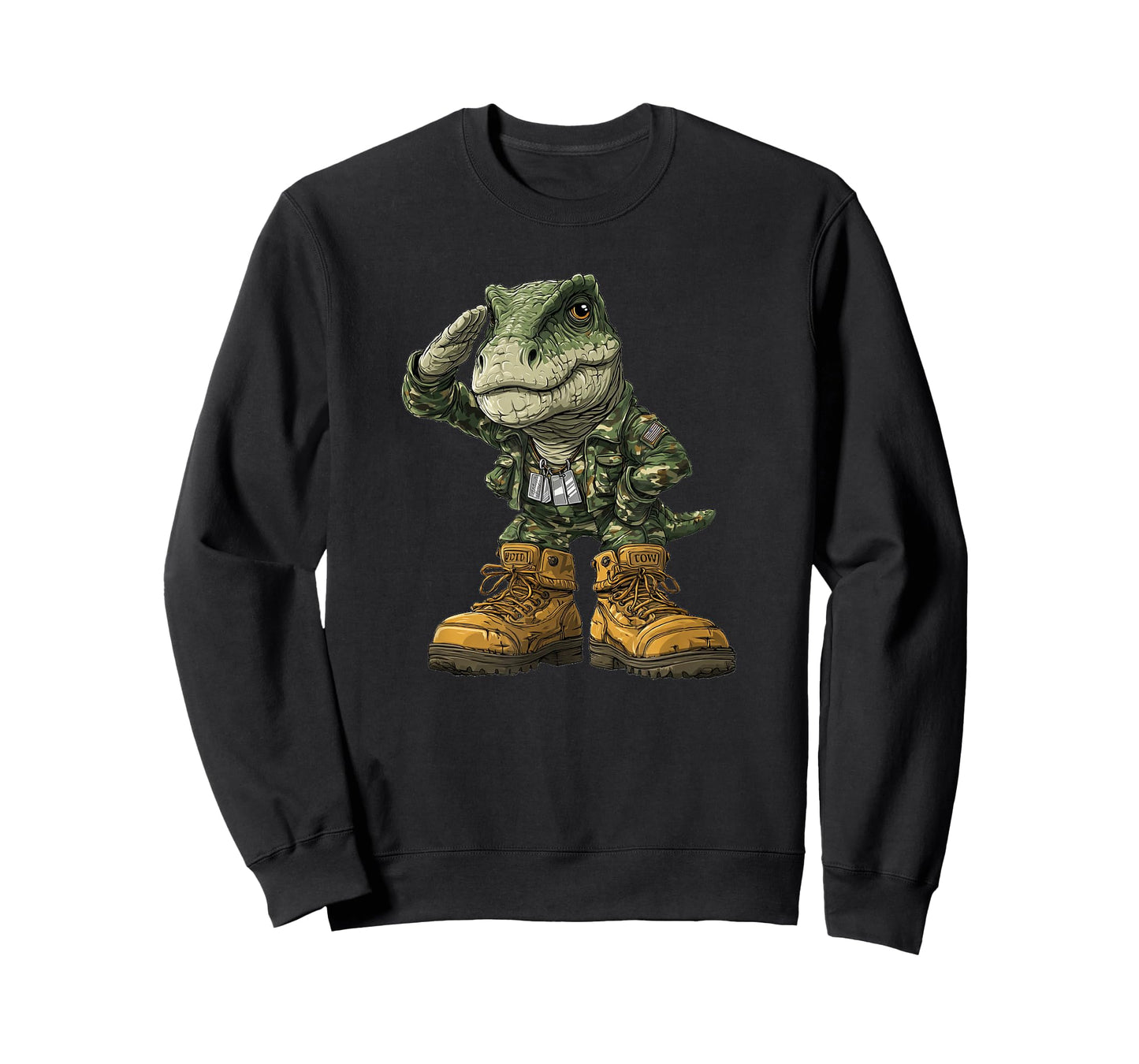 Soldier Dinosaur Costume for Military Lovers T-Shirt