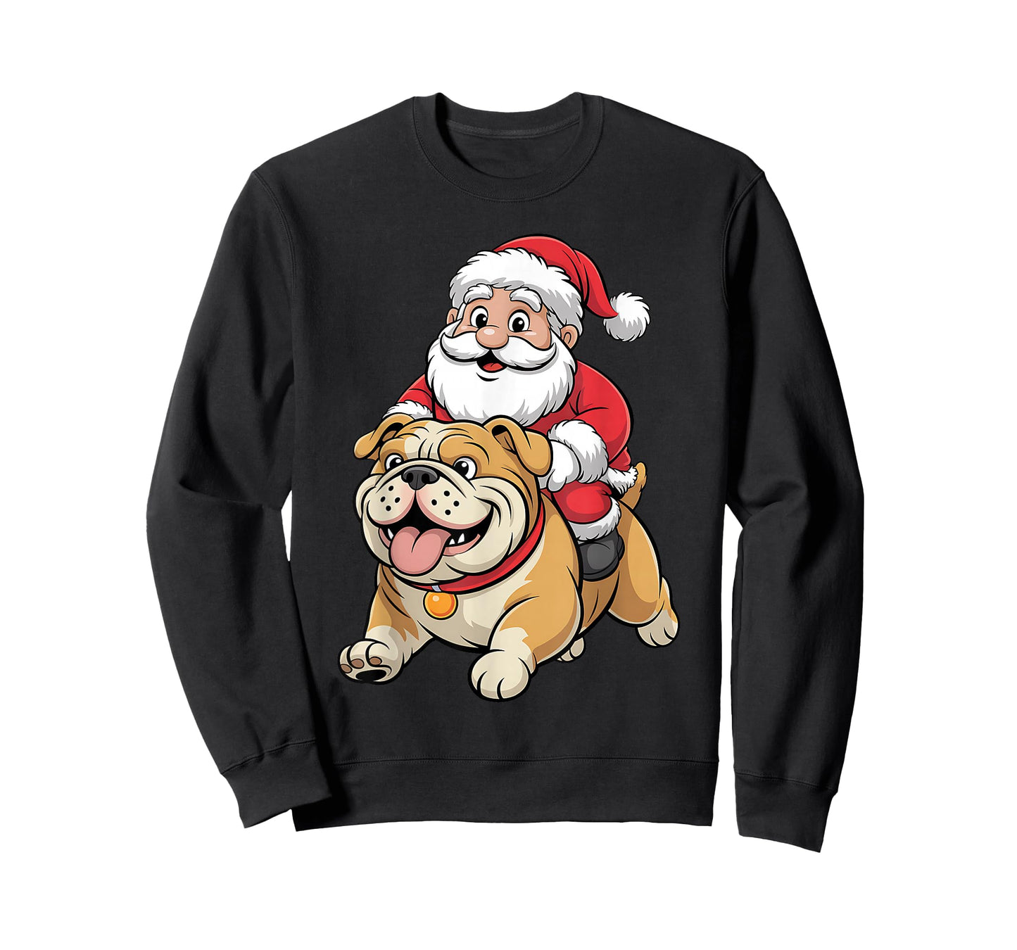 English Bulldog Dog Lover Kids Men Women Christmas Pajama T-Shirt
