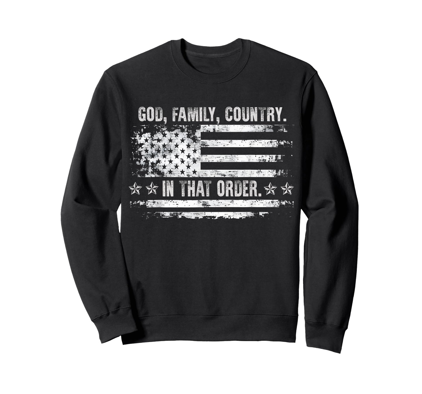 God Family Country Patriotic Faith Pride USA for Supporters T-Shirt