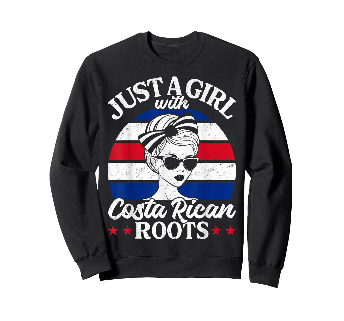 Just A Girl with Costa Rican Roots Costa Rica Women T-Shirt