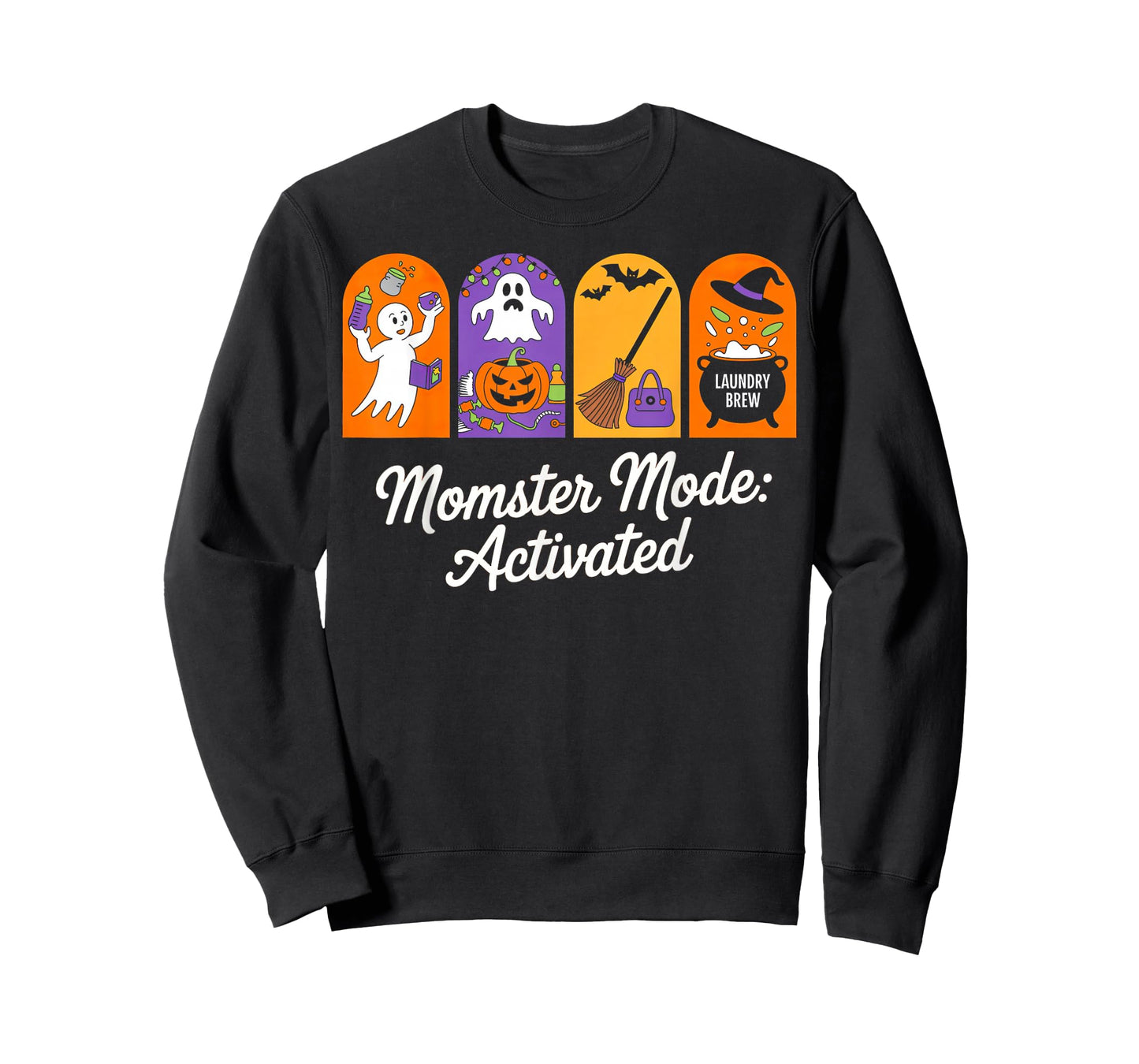 Cute Halloween Funny Mom Momster Mode Activated T-Shirt