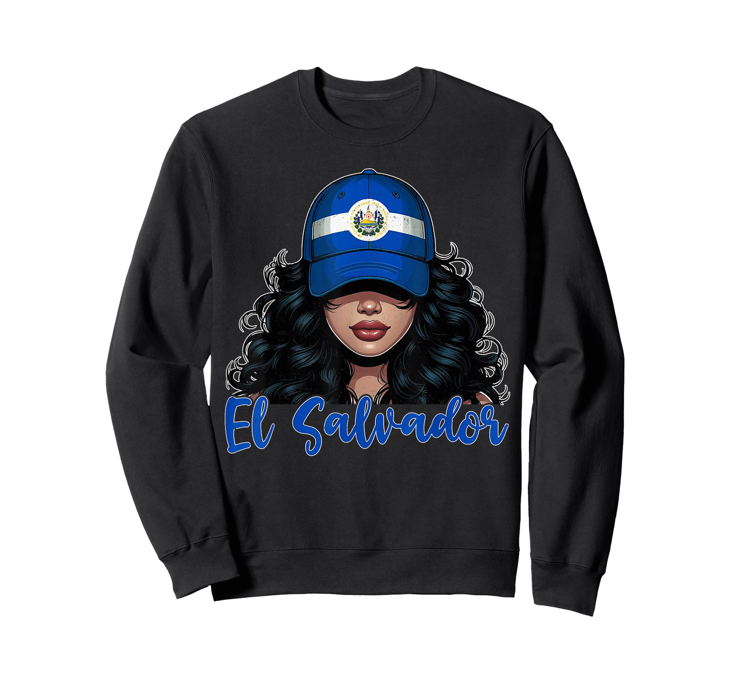 Salvadoran Girl El Salvador Flag Proud Salvadorena Women T-Shirt