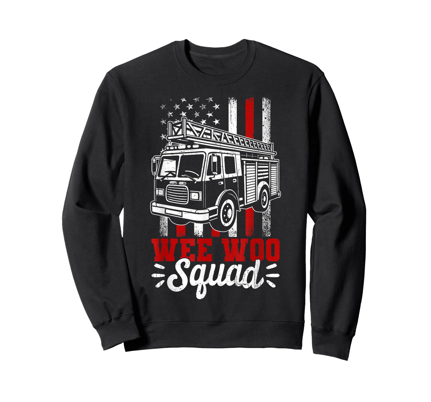 Funny Firefighter Shirt Men Women Kids Fire Truck Fireman T-Shirt
