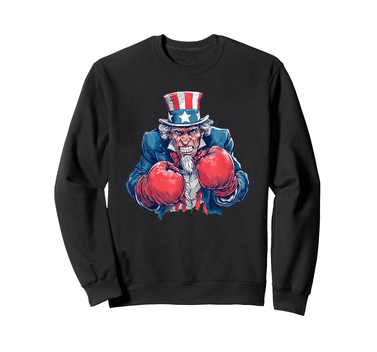 Funny Sam with Boxing Gloves Costume for Adults and Kids T-Shirt