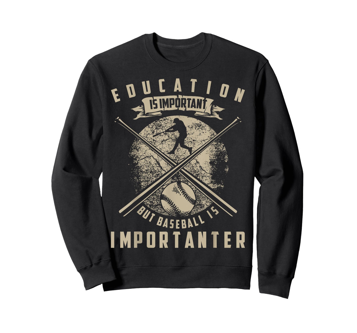 Education Is Important But Baseball Is Importanter Tee Gift T-Shirt