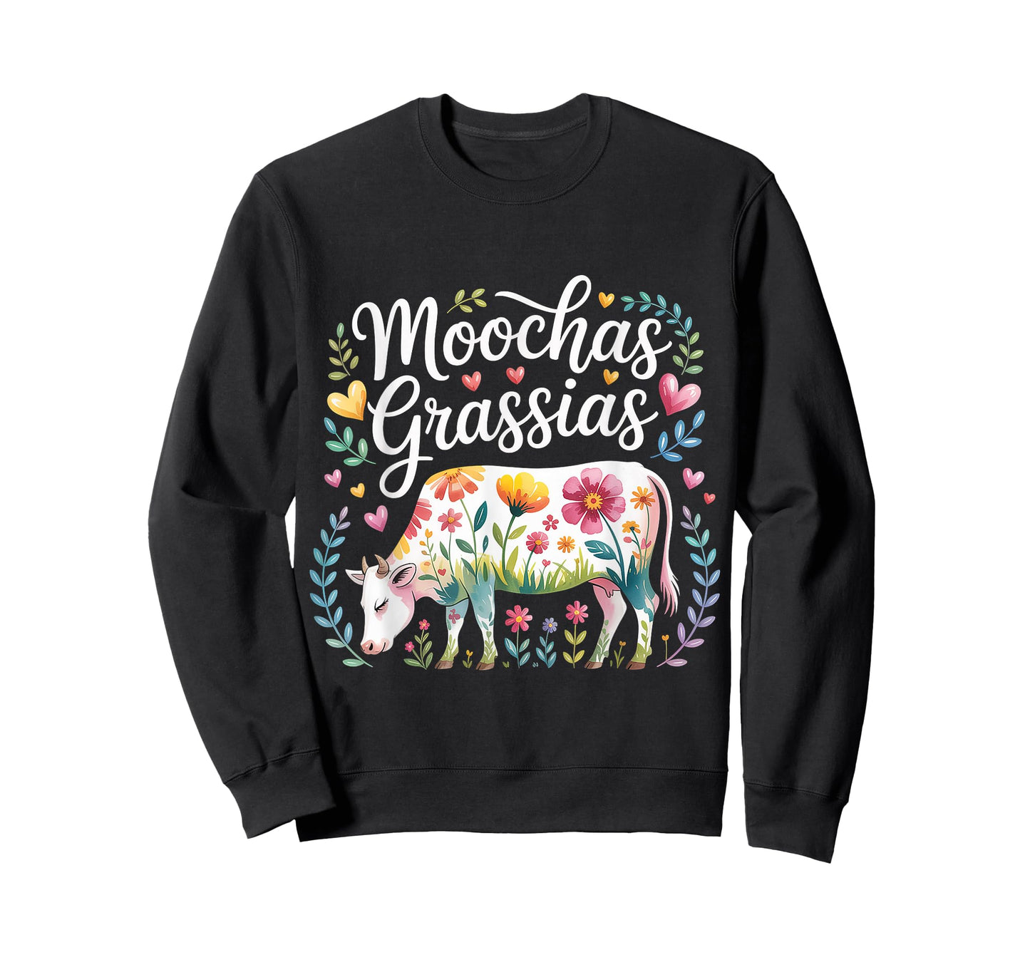Moochas Grassias Farmer Cown Pun Joke Greetings - T-Shirt