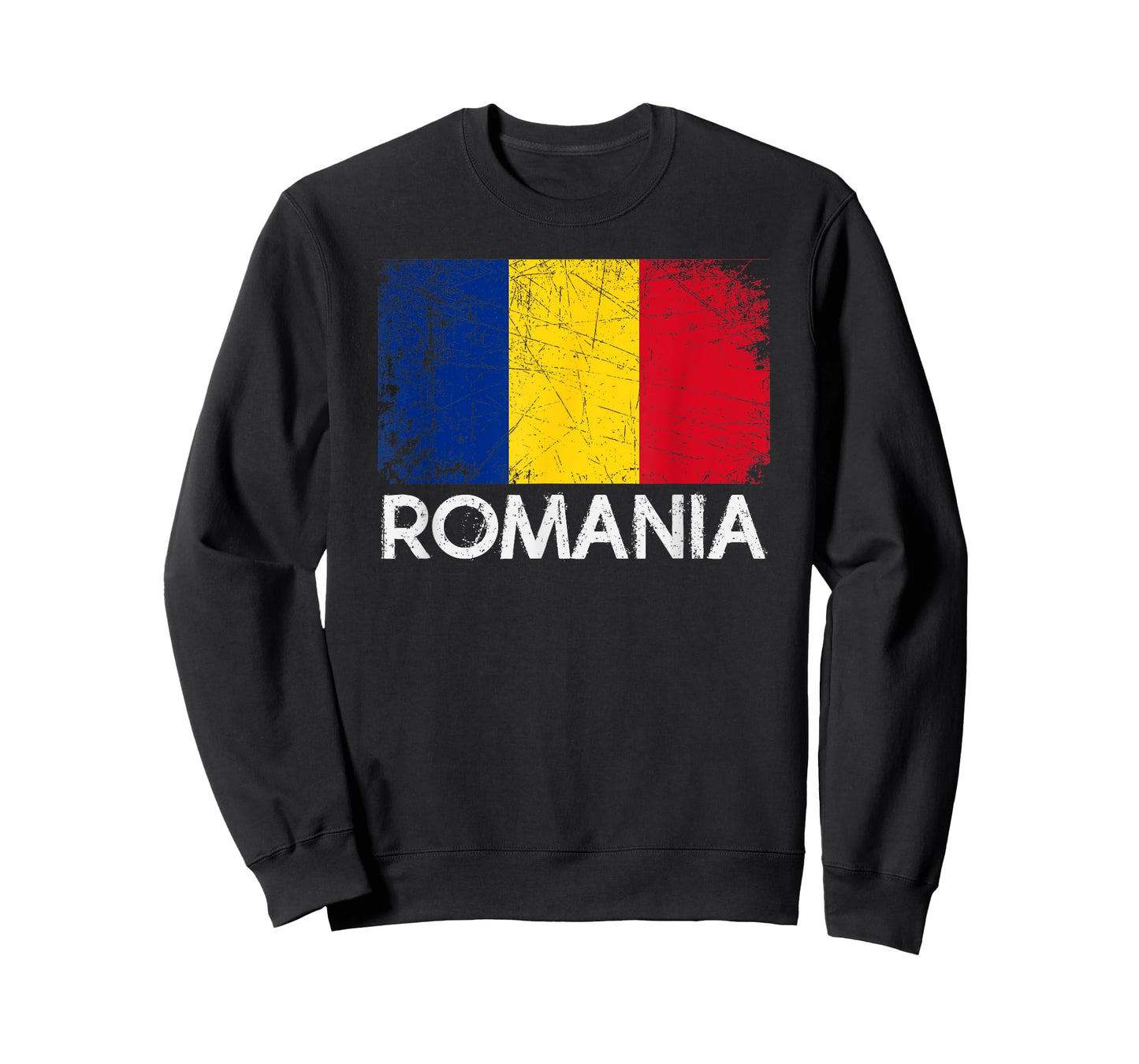 Romanian Flag T-Shirt | Vintage Made In Romania Gift