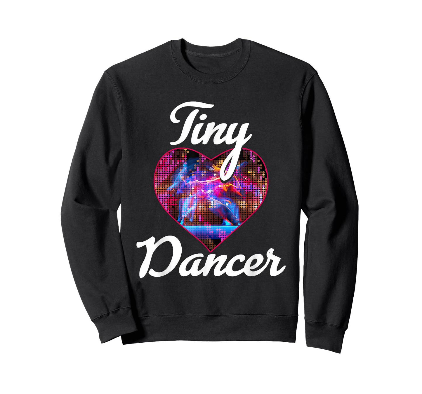 Tiny Dancer Ballerina Heart Colorful Dancing Couple T-Shirt