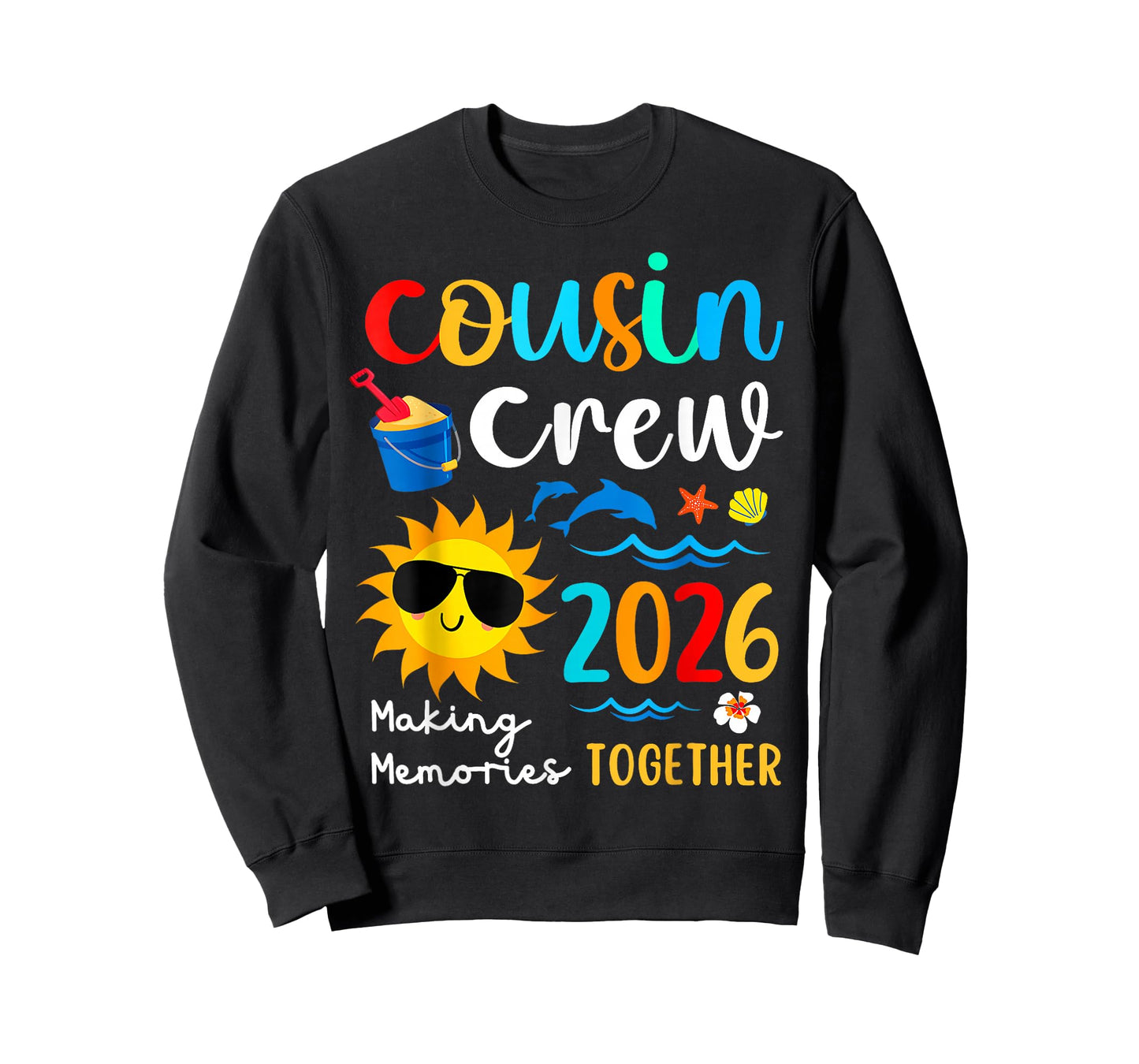 Cousin Crew 2026 Making Memories Summer Family Vacation T-Shirt