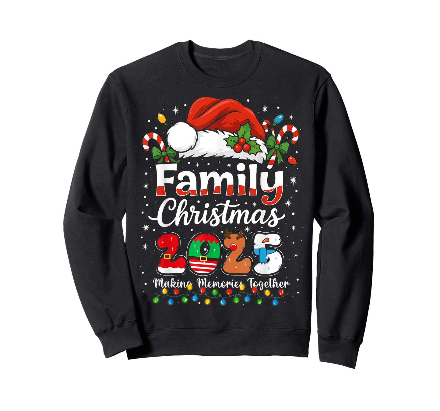 Family Christmas 2025 Matching Outfit Xmas Men Women Kids T-Shirt