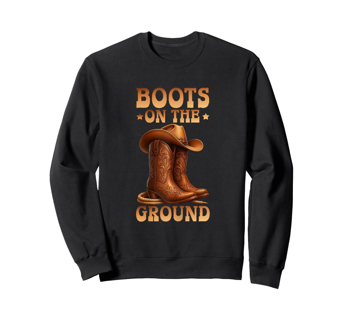 Boots On The Ground Cowgirls Western Country Perfect T-Shirt