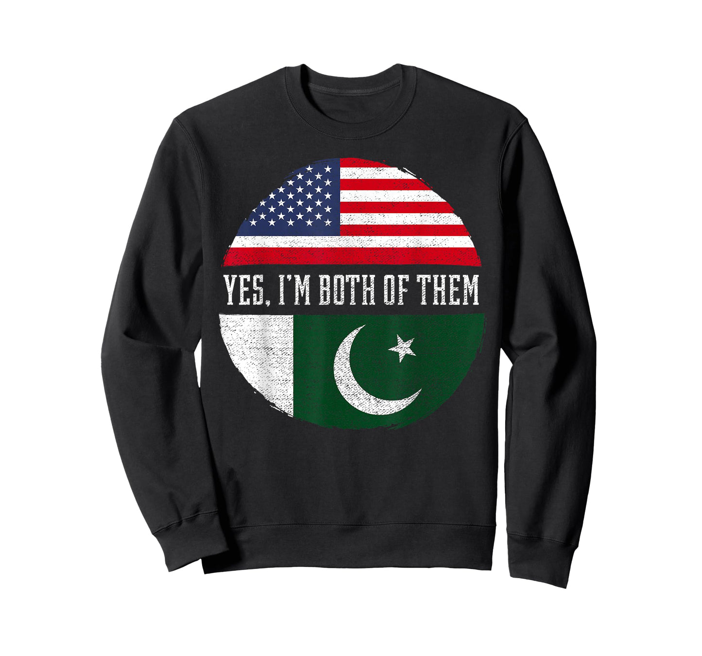 Half American Half Pakistani USA Flag Pakistan Heritage DNA Women Kids Men T-Shirt