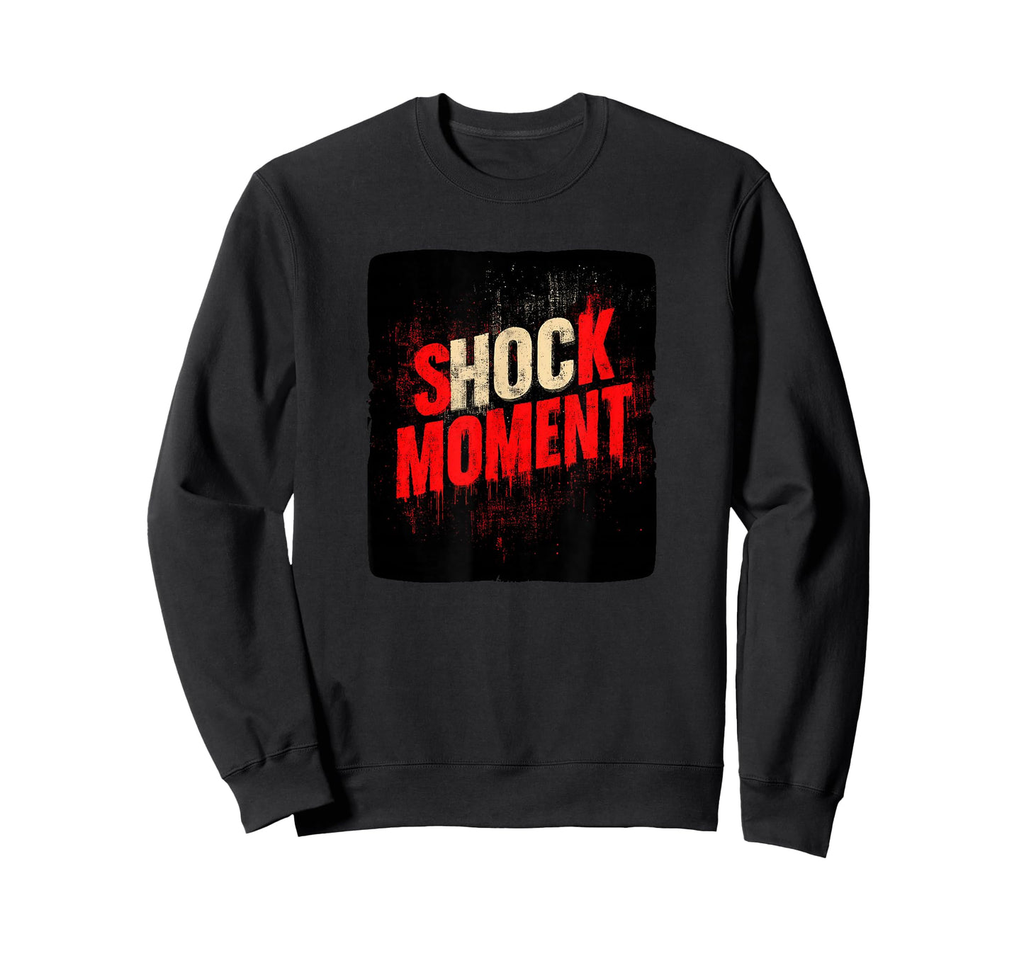 Vibrant Colors and Shock Moment Statement T-Shirt