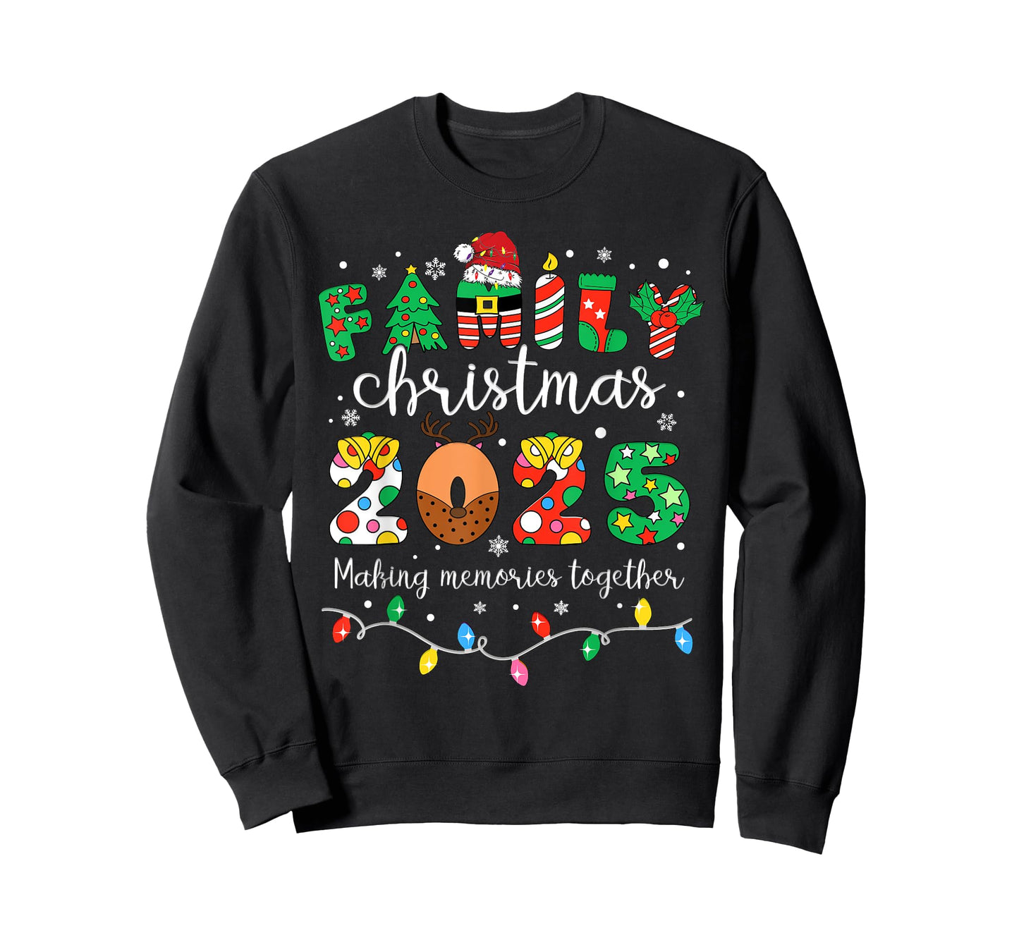 Family Christmas 2025 Matching Outfit Xmas Men Women Kids T-Shirt