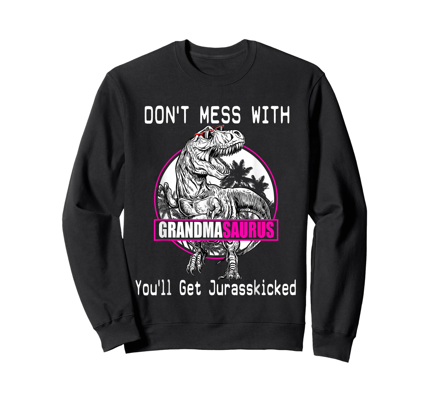 Don't Mess With Grandmasaurus, You'll Get Jurasskicked Shirt T-Shirt