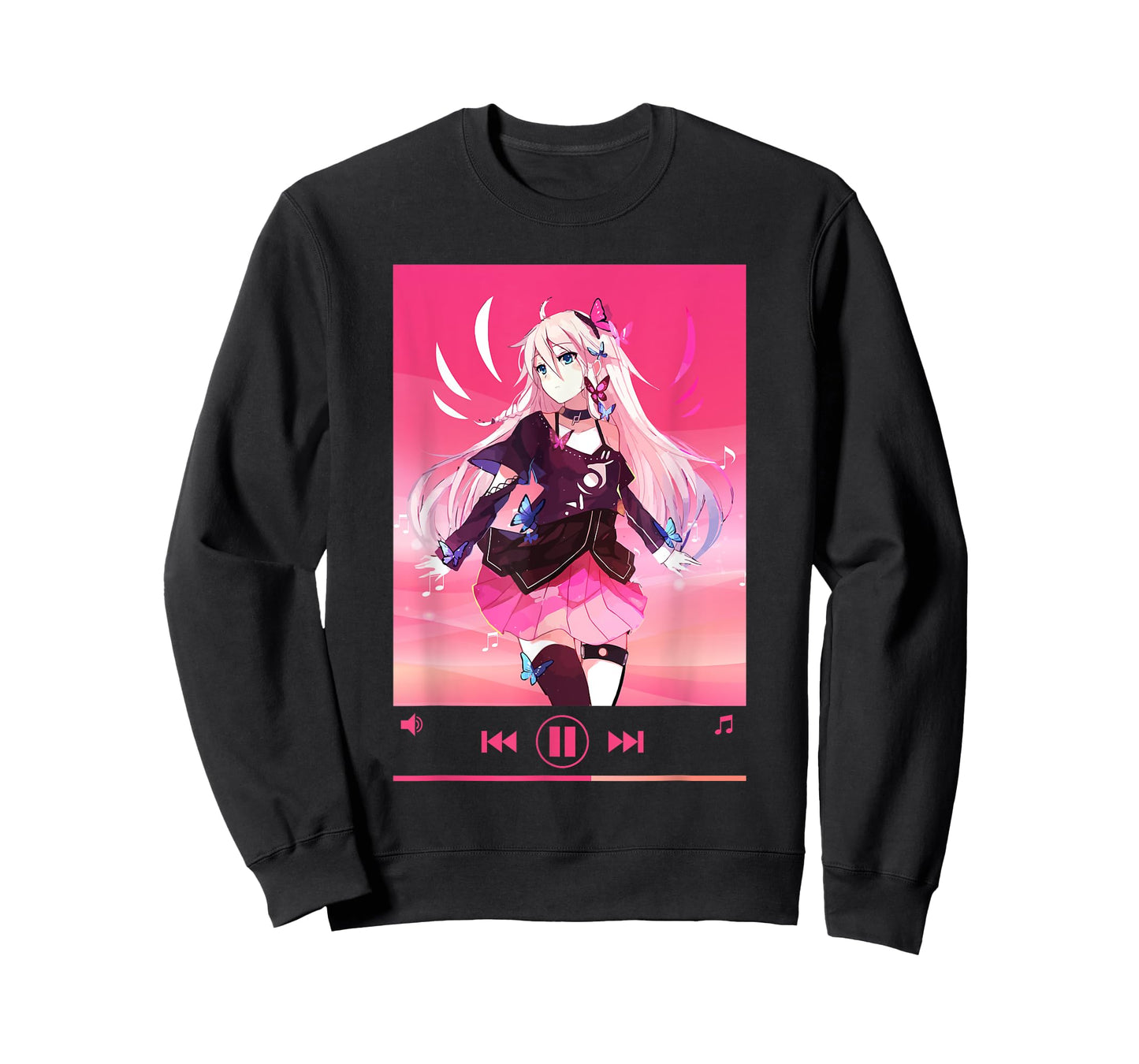 Anime Merch Anime Girl Cosplay Aesthetic Vaporwave Manga T-Shirt