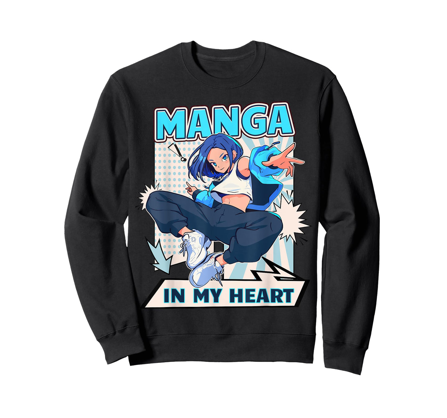 Manga in My Heart Anime Japanese Manga T-Shirt