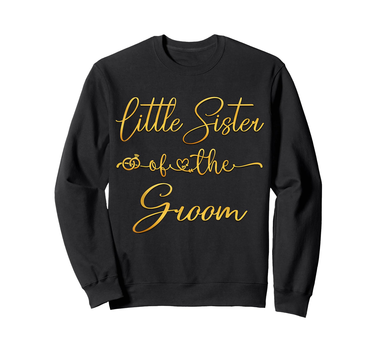 Little Sister Of The Groom Wedding Party Idea For Him T-Shirt