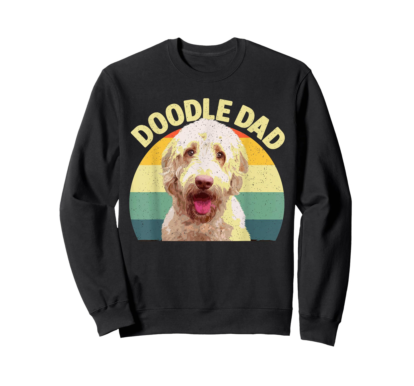 Funny Doodle Dad Art For Men Papa Daddy Goldendoodle Lover T-Shirt