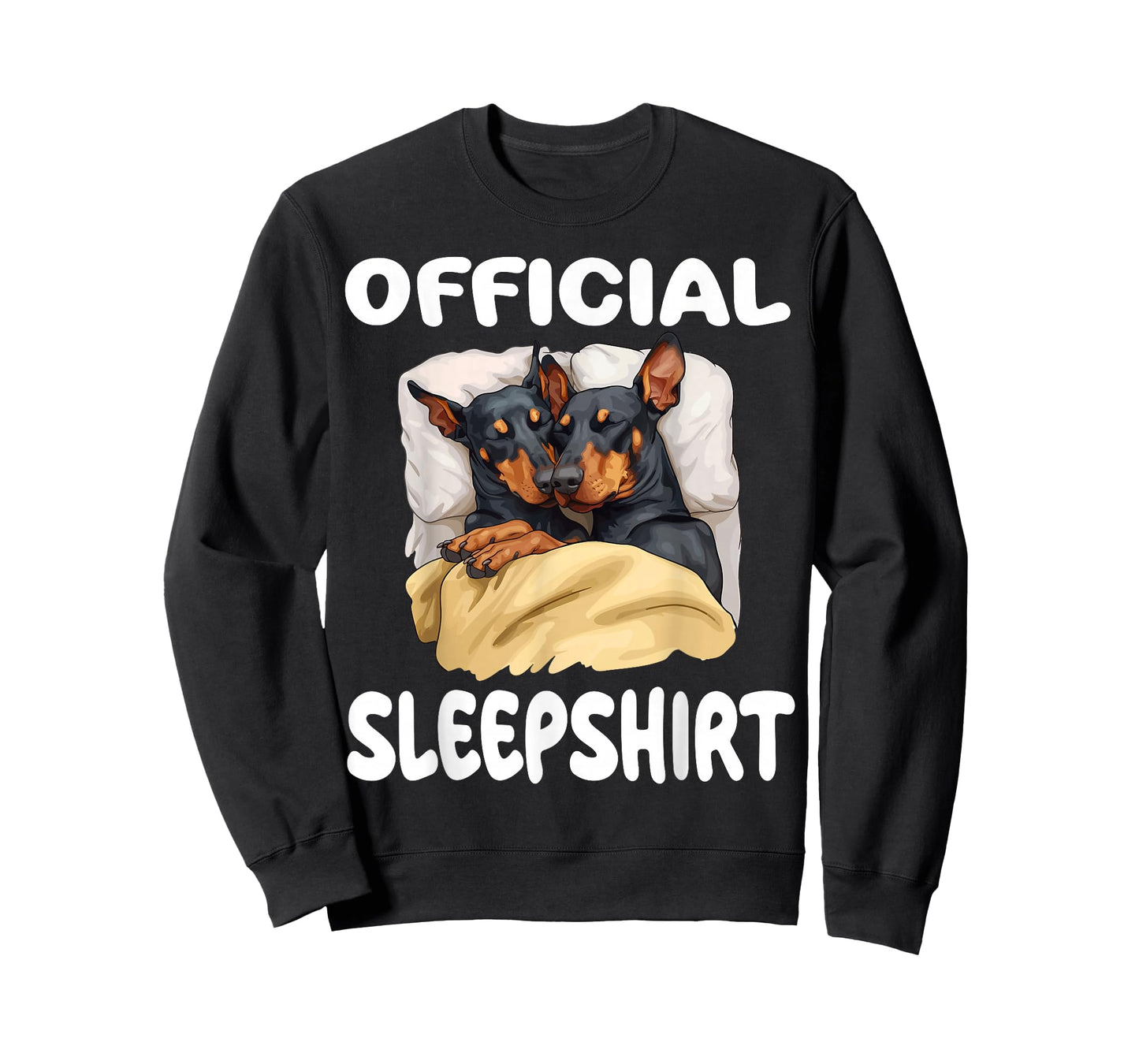 Doberman Pinscher Dog Official Sleepshirt Pajamas Nightgown T-Shirt