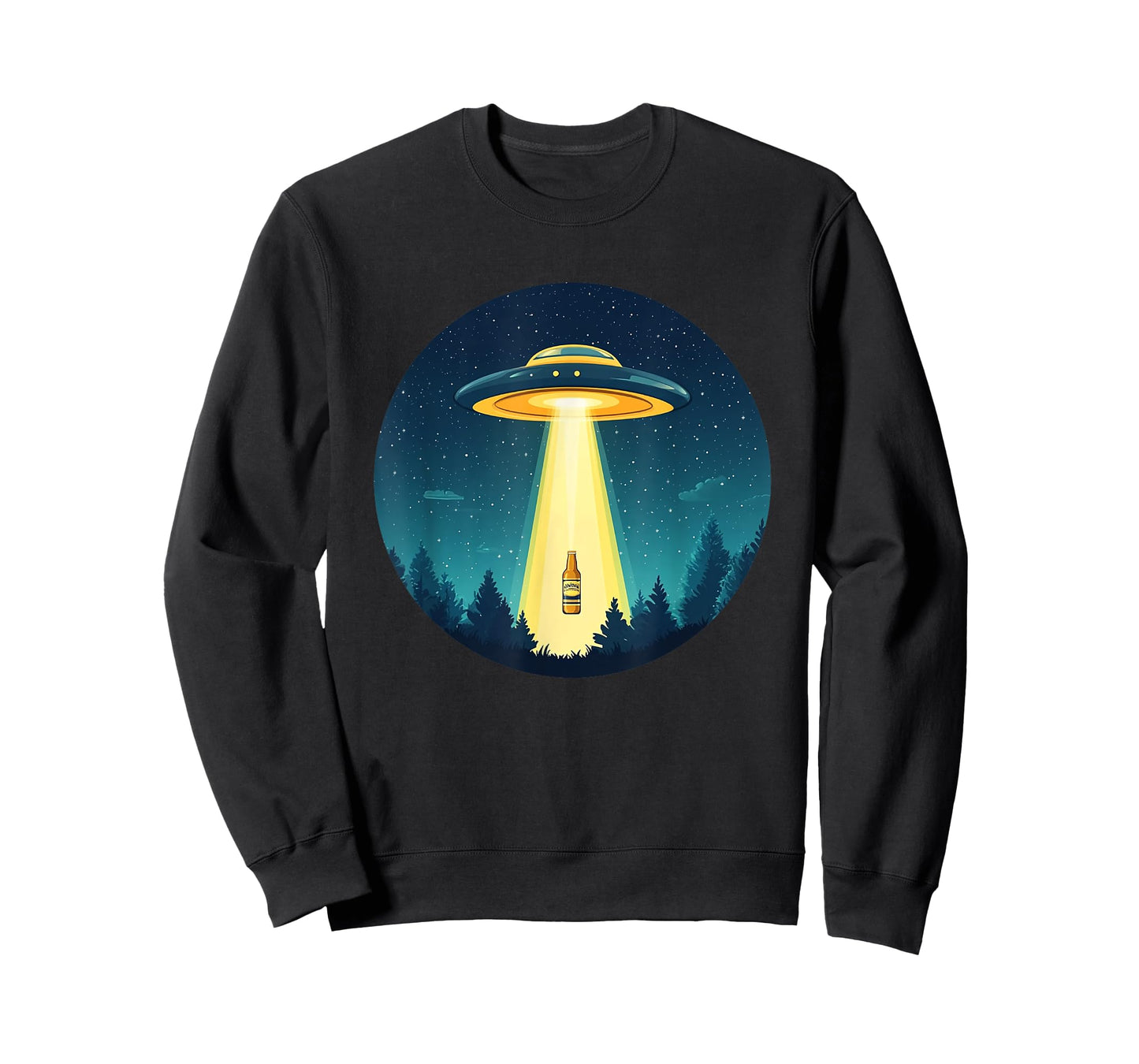 Funny Beer UFO Costume for Alien and Beers Lovers T-Shirt