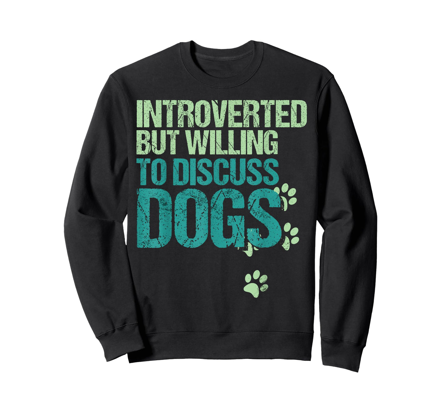 Introverted But Willing To Discuss Dogs Introvert Dog Lover T-Shirt