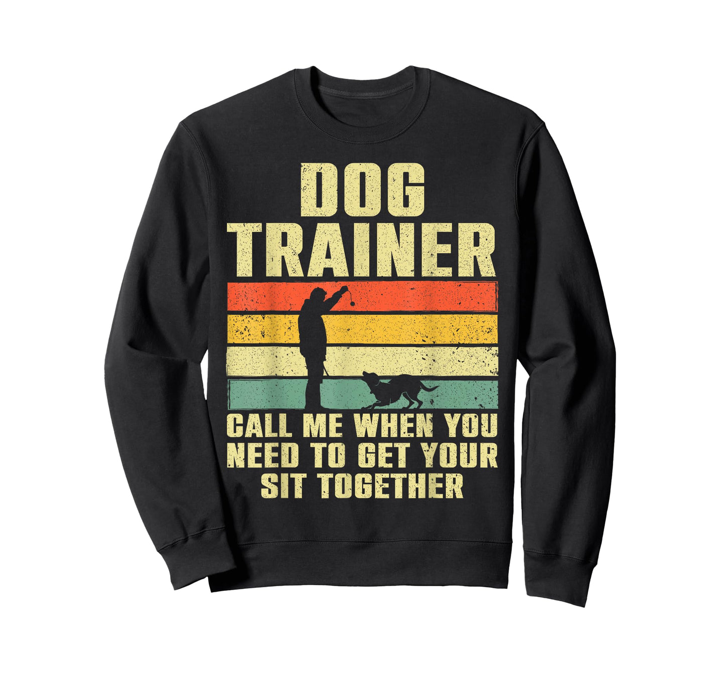 Funny Dog Training Design for Men Women Agility Dog Trainer T-Shirt