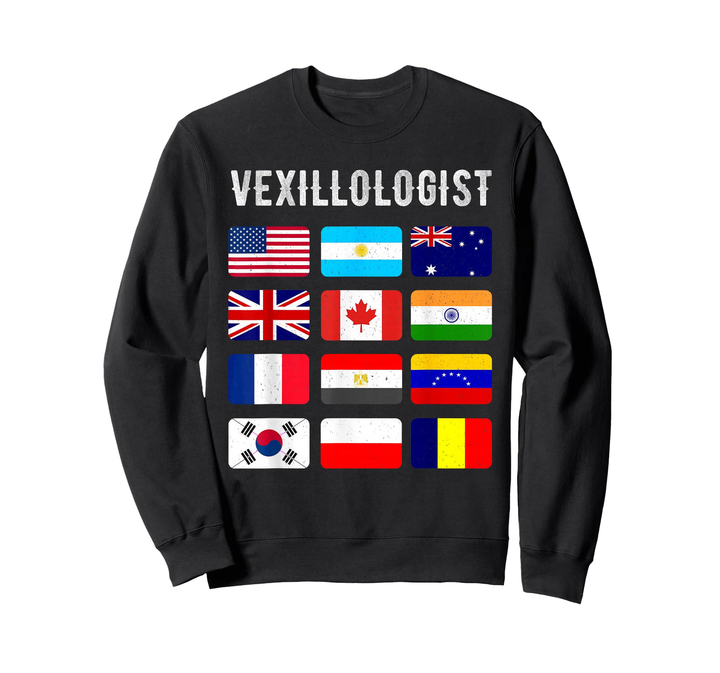 Vexillologist T-shirt Vexillology Love Shirt Flag Collection T-Shirt