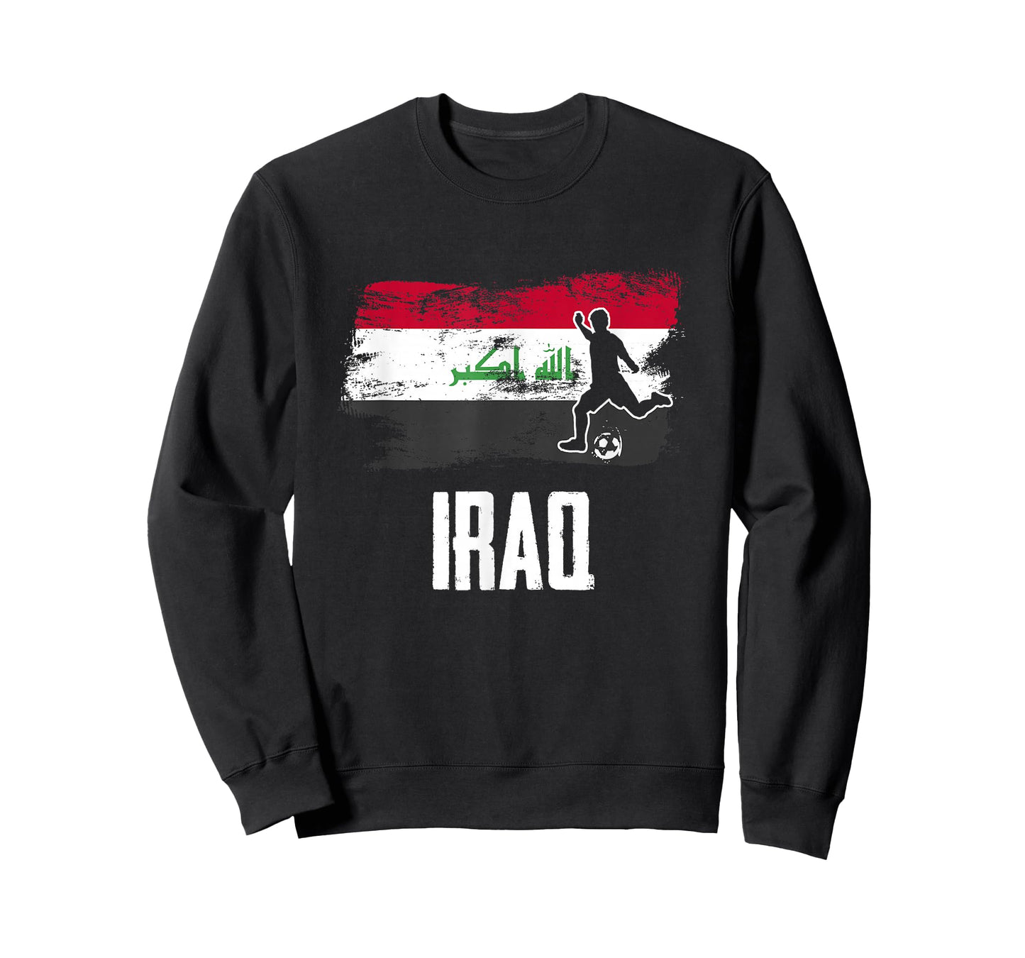Iraq Flag Jersey Iraqi Soccer Team Iraqi T-Shirt