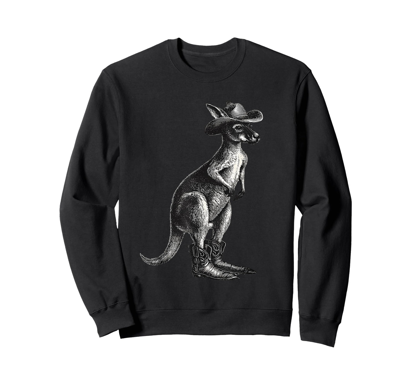 Country Cowboy Kangaroo Rodeo Cowgirl Western Australia T-Shirt
