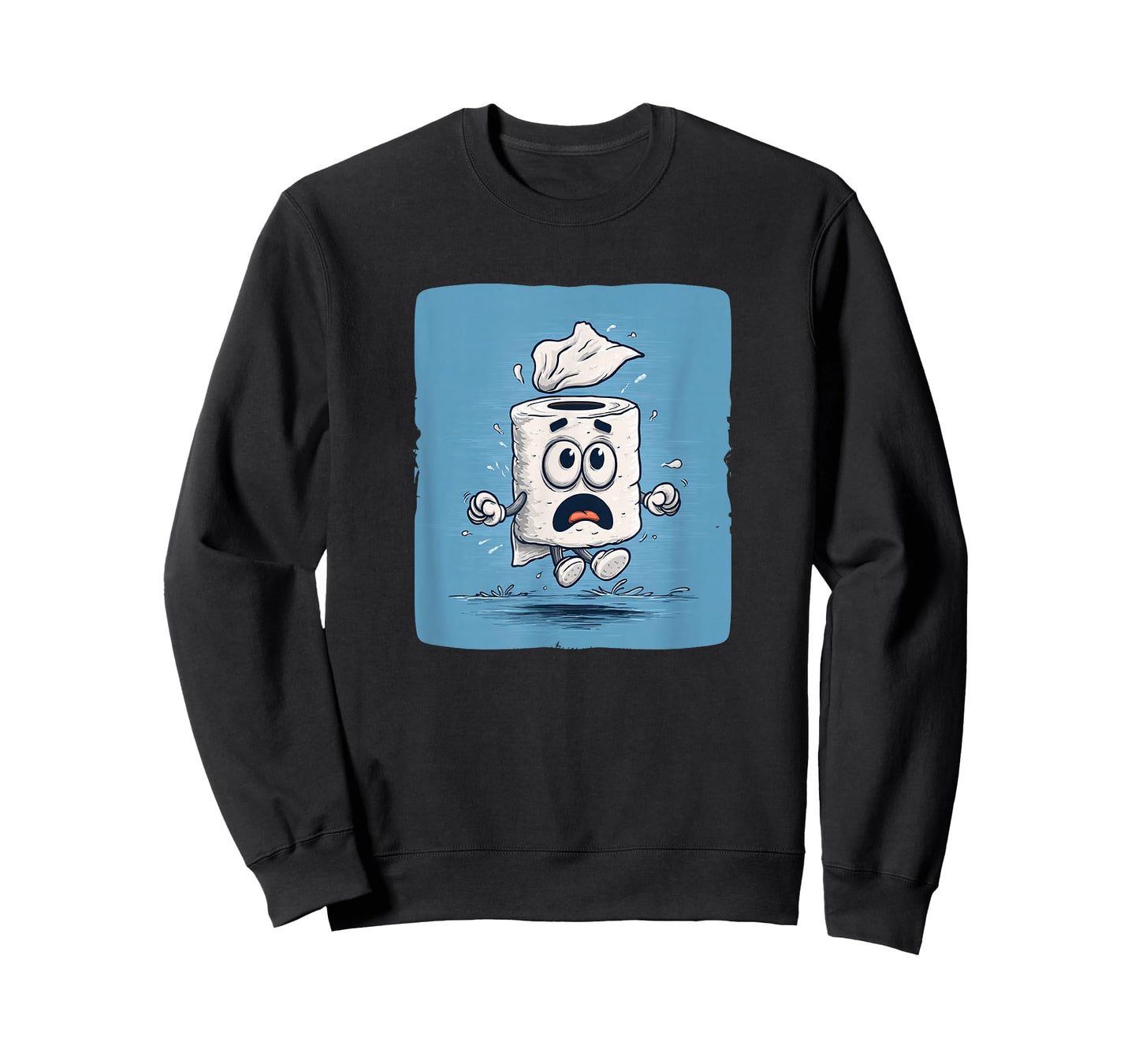 Jumping Toilet Paper for Toilets and Restroom Lovers T-Shirt