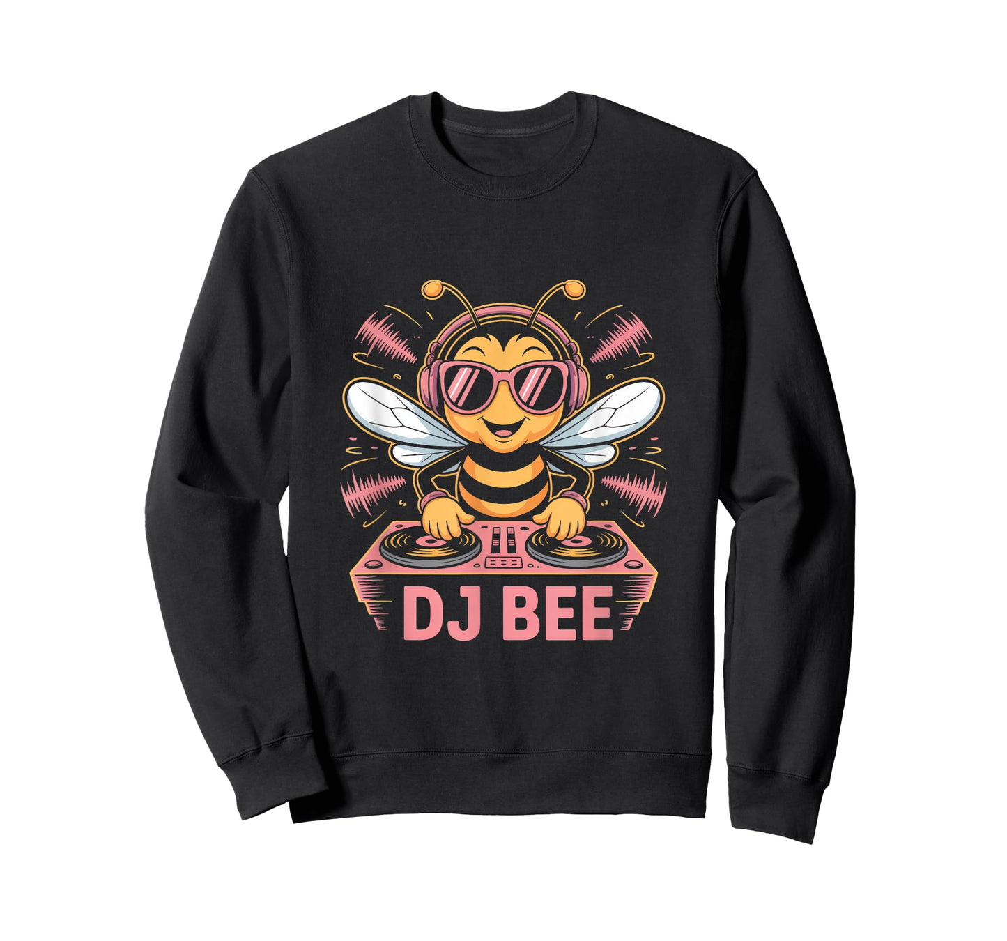 DJ Bee Animal Funny Beats Groove T-Shirt
