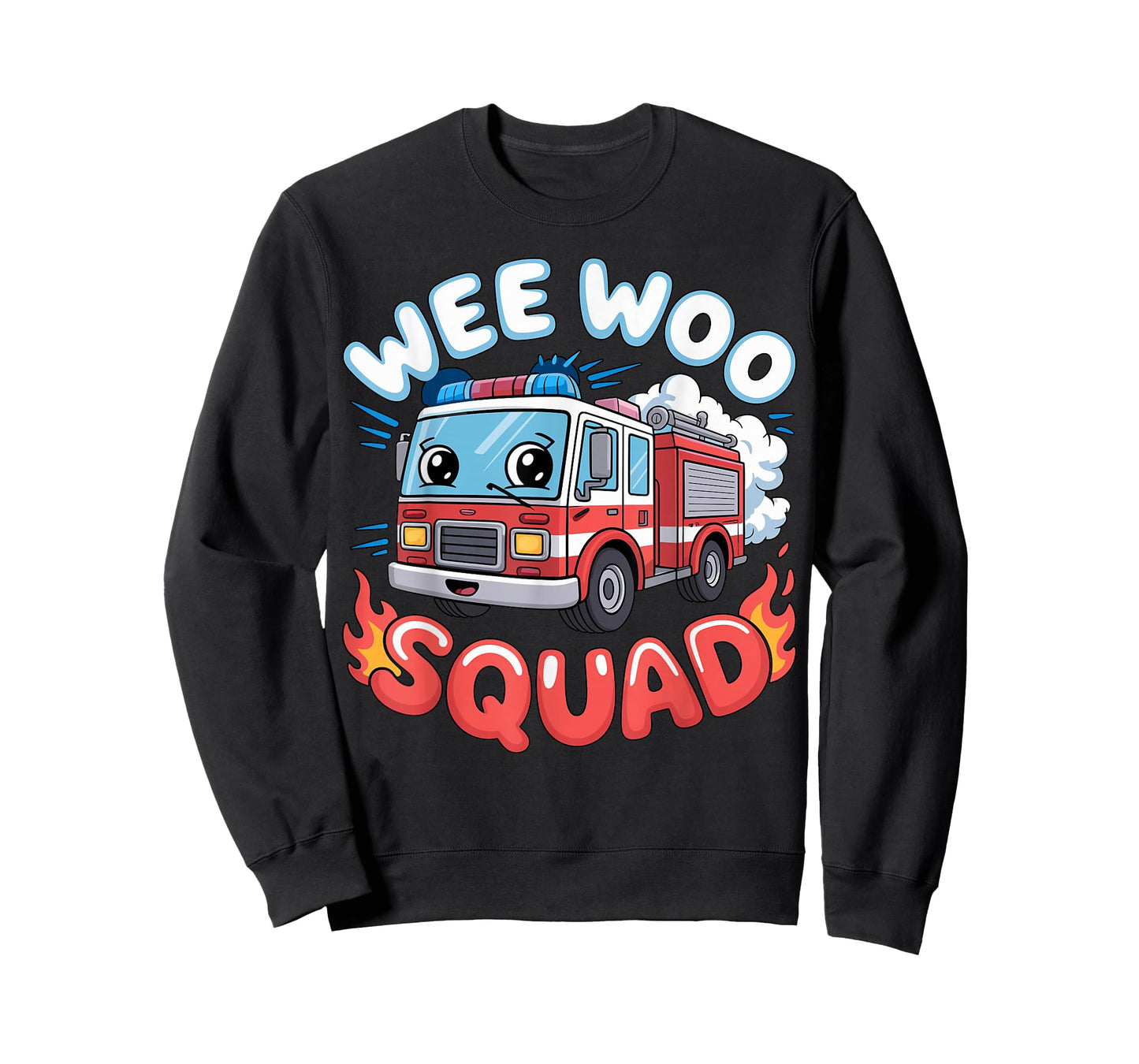 Wee Woo Squad Fire Truck T-Shirt