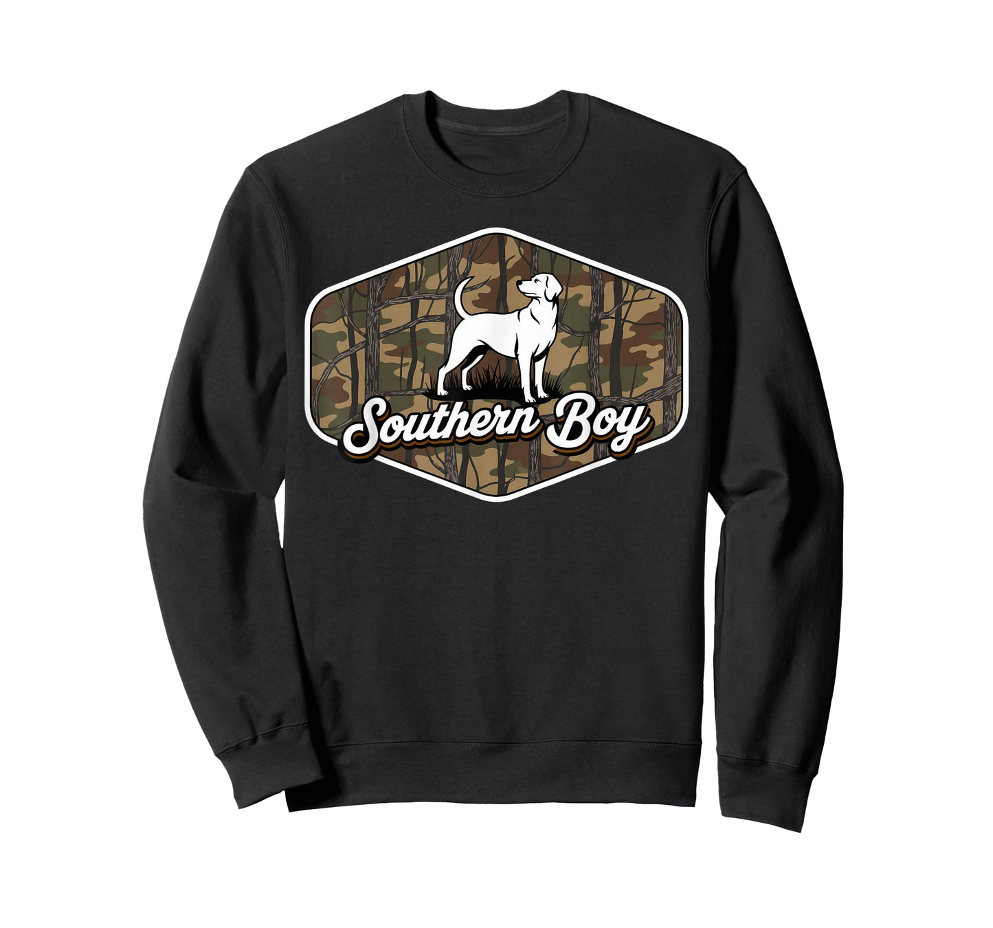 Local Boy Hunting Dog Retro Southern Country Pride Vintage T-Shirt