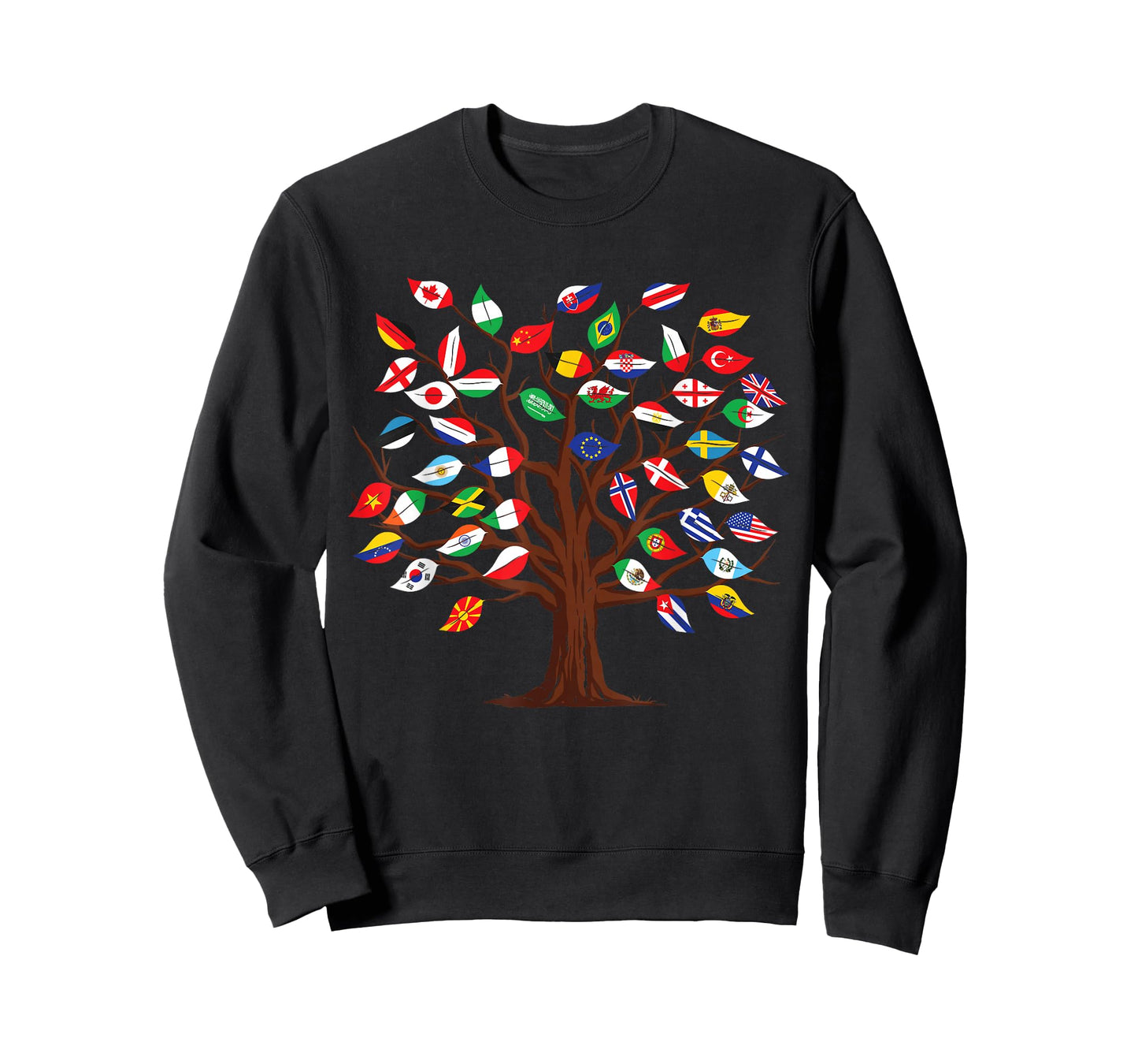 Flags of Countries of the World international flag tree kid T-Shirt