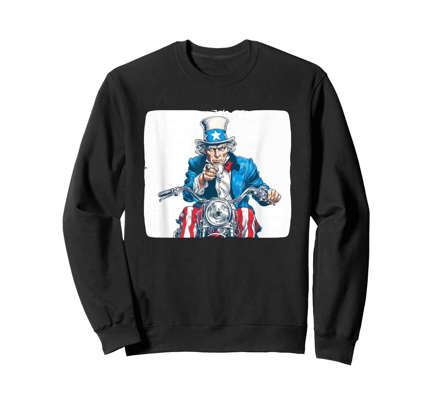 Awesome US Motorcycle Look with Cool Sam T-Shirt