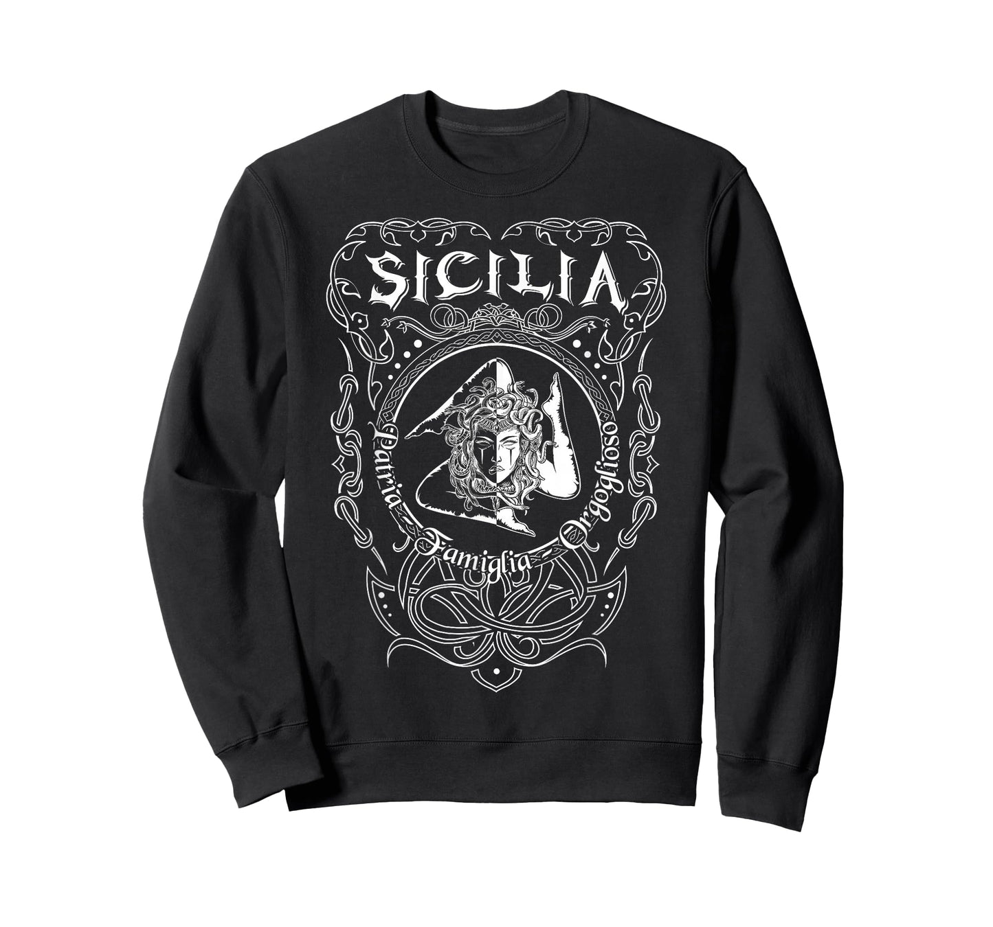 Sicilia Italy Trinacria Heraldry Home Pride Family T-Shirt