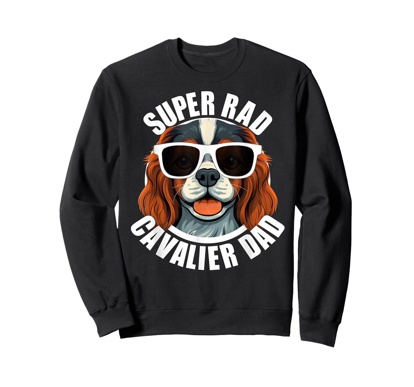 Cavalier King Charles Spaniel Dad Funny Father’s Day T-Shirt