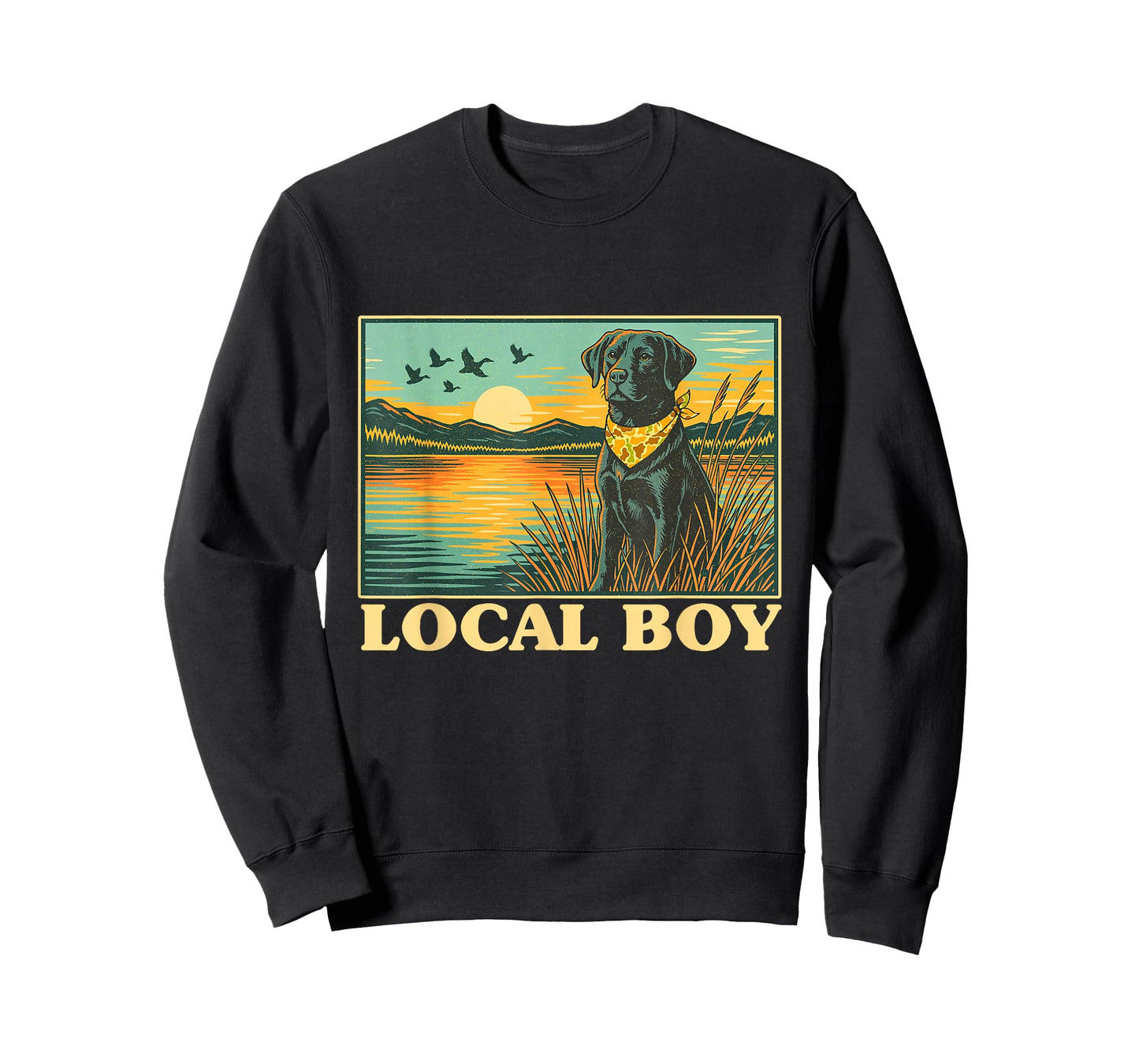 Local Boy - Lab Hunting Labrador Hunting Dog Hunter T-Shirt