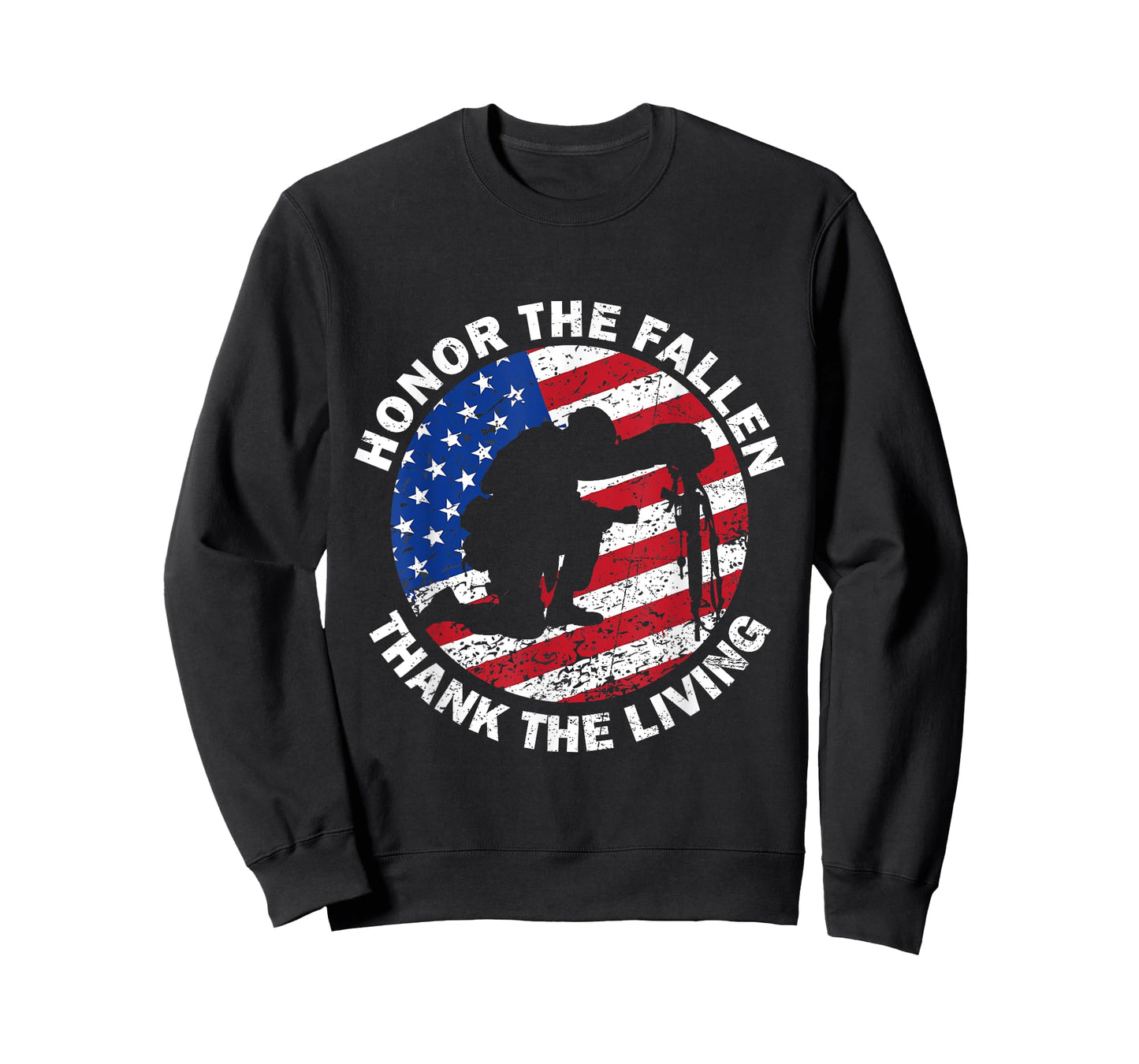 Honor The Fallen Thank The Living Proud Veteran US Vet T-Shirt
